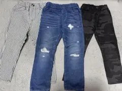 RUGGEDWORKS 長ズボン 3点セット　男の子110.120 パンツ