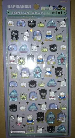 はぴだんぶい サンリオ ボンボンドロップシールmini サンスター