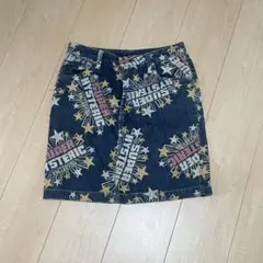 Hysteric Glamour デニムスカート　ロゴのサムネイル