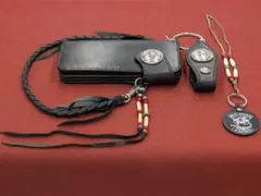 bigtwin ビッグツイン　バイカーズウォレット Yahoo!オークション -「big twin」(財布) (ファッション小物)の