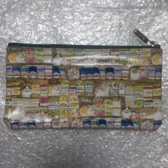 新品未使用 ねこ スリム長財布 かわいい うすいサイフ マルチポーチ