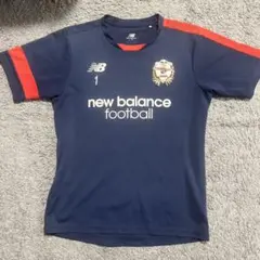 東山高校New Balance サッカーシャツ ネイビー/レッド