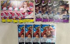 交流会 プロモ ワンピカード 12枚セット プリン カイドウ ルフィ
