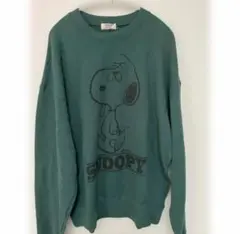 スヌーピー プリント トレーナー Lサイズ