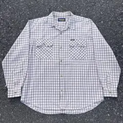 90s 00s Wrangler ラングラー チェック シャツ 短丈 古着