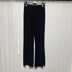 searoomlynn バックスリットGLOSSRIBパンツ 黒 M