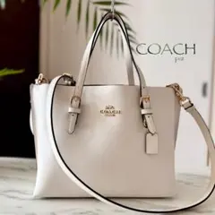 正規品 COACH コーチ モリー 2way レザーショルダーバッグ
