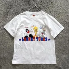 90s LOONEY TUNES ルーニーテューンズ クロップド Tシャツのサムネイル