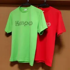 Kumpooバドミントン Tシャツ2枚セット ばら売りOK 男女兼用Sサイズのサムネイル