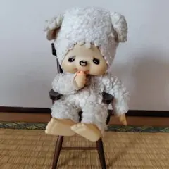希少　レア　ベビチッチ　お友達　ひつじのチャムちゃん　セキグチ 日本製○レアぬいぐるみ○マイチッチのお友達○チャムちゃん セキグチ