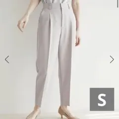 ロペピクニック ドライギャバテーパードパンツ スラックス S 36