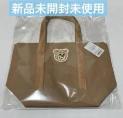 新品】フェイラー オールドテディ ワッペントートバッグ ベージュ