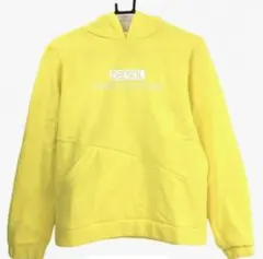 デルソルゴルフ　LLサイズ　裏起毛トレーナー　イエロー(レモン色)