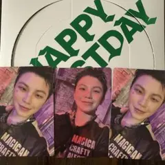 SEVENTEEN ウジ　NEW BURSTDAY Ver.トレカ 3枚セット