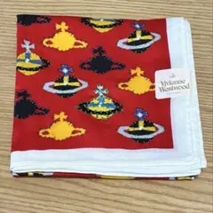 Vivienne Westwood ハンカチ 赤　新品未使用　美品のサムネイル