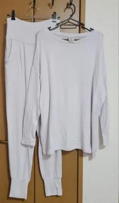 ジェラートピケ　スノー　プルオーバー　ロングパンツ