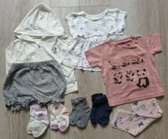 子供服　80〜90サイズ まとめ売り　女の子　夏服