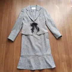 Crasdia ワンピースセットアップ グレー系　9号入学卒業式