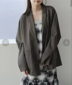 Kastane デザインオーバーシャツジャケットのサムネイル