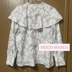 MISCHMASCH フラワーケープブラウス ミッシュマッシュ 花柄