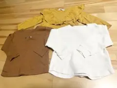 【中古】90サイズ ロンT３枚セット