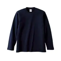 ✨人気商品✨ロングスリーブ 長袖 Tシャツ ネイビー オールシーズン XLサイズ