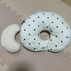エメラルダ ドーナツ枕 ドット柄ベビー枕