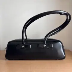 SAENGIN STUDIOS リボンバゲットバッグ　ブラック　韓国ブランド