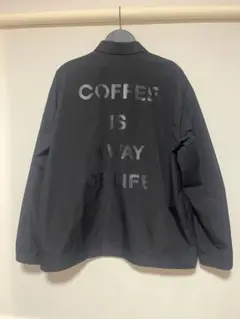 GLOBAL WORK NO COFFEE コラボ コーチジャケット サイズL