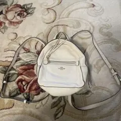 COACH リュック　オフホワイト