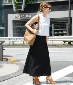 美品 Deuxieme Classe New Jersey Flare スカートのサムネイル