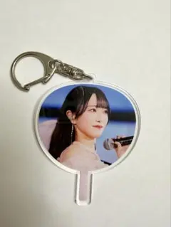 野口衣織　ラッフルくじ　キーホルダー　うちわ