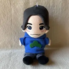 はぴぬい　服　パーカー　青　正門良規　Aぇ! group