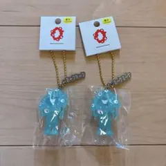 大阪関西万博　ミャクミャク　蓄光　立体キーホルダー　新品　2個セット
