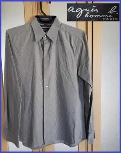 agris b. homme PARIS／長袖シャツ／グレー系