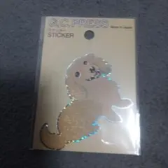 G.C.PRESS ミニチュアダックス茶 耐水 耐光ステッカー 新品未開封