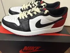 Nike Air Jordan 1 Low ホワイト/ブラック/レッド