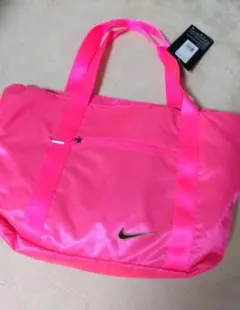 NIKE　トートバッグ　蛍光ピンク　ゴルフ　スポーツ　希少　ナイキのサムネイル