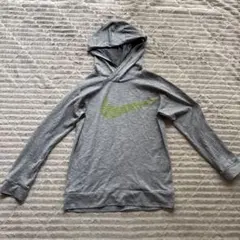 Nike DRI-FIT グレー フード付き S