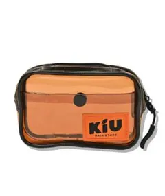 KiU PVC クリアポーチM ブラウンのサムネイル