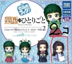 でふぉフィグ！薬屋のひとりごと キーホルダー vol.2 　壬氏×2