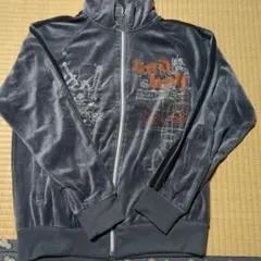 bad boy グレー ジップアップ