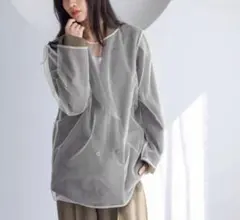 新品　LOWRYS FARM チュールパフプルオーバーLS アイボリーのサムネイル