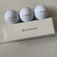 Lexus ゴルフボール 3個セット Super Newing 7