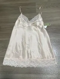 Intimissimiレース＆シルク キャミソール トップ　ピンクベージュ Sのサムネイル