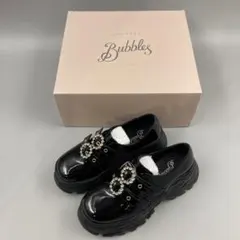 BUBBLES ダブルバックルプラットシューズ サイズ38 - メルカリ