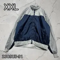 MENBERS ONLY ナイロンジャケット　リブ付き　XXL