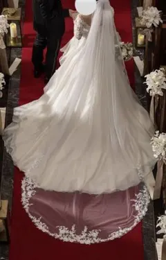 【お値下げ】ロングウェディングベール 3m