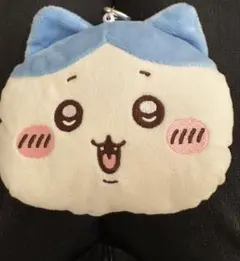 ちいかわぬいぐるみパスケースポーチ① （ハチワレ）のサムネイル