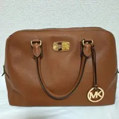 MICHAEL KORSマイケル・コースブラウンのハンドバッグ(ボストンバッグ)